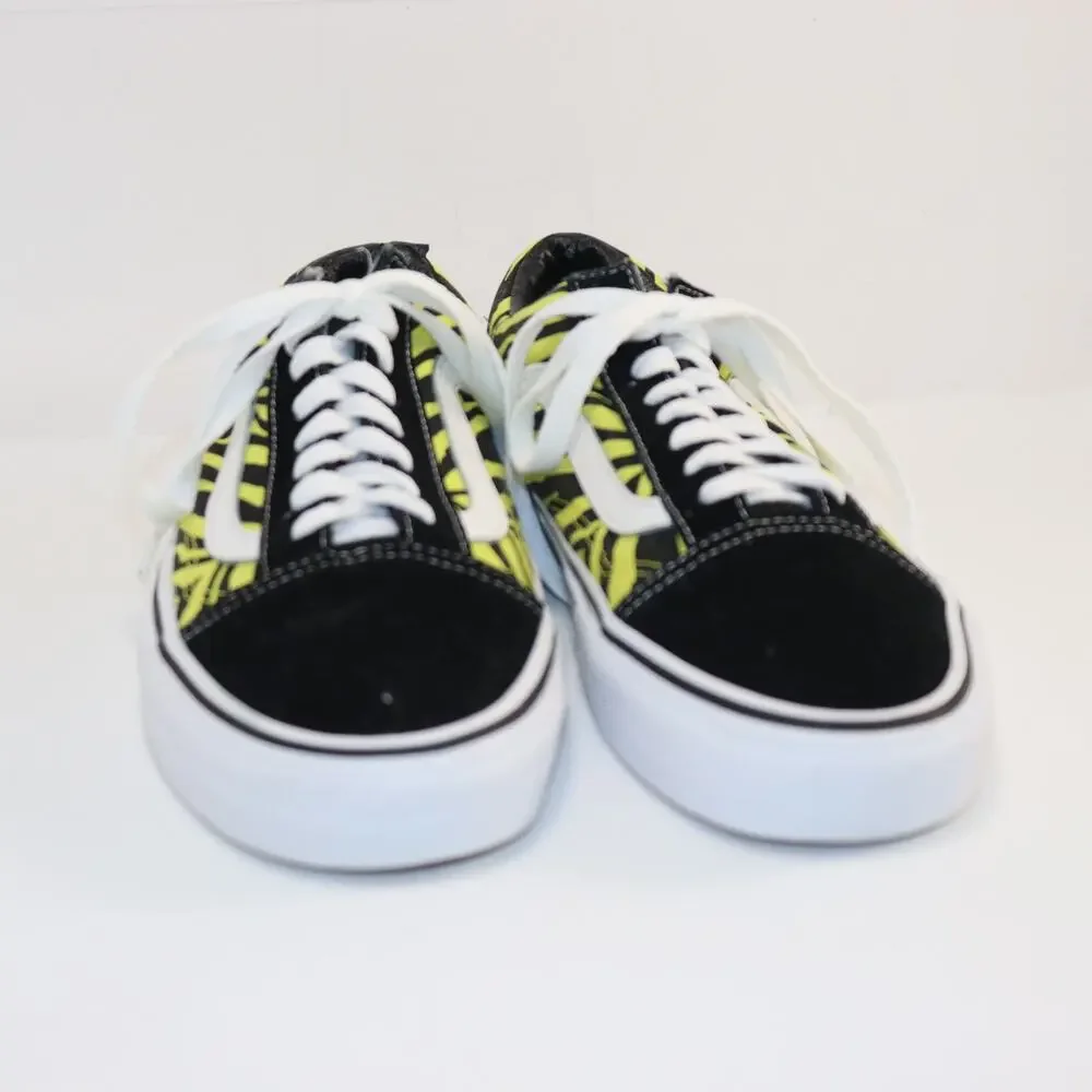 Vans Old‎ Skool Yellow Black Zebra Print Men’s Size 8